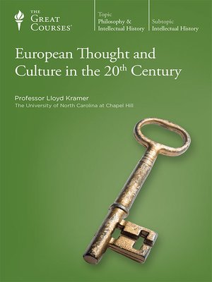 cover image of European Thought and Culture in the 20th Century
